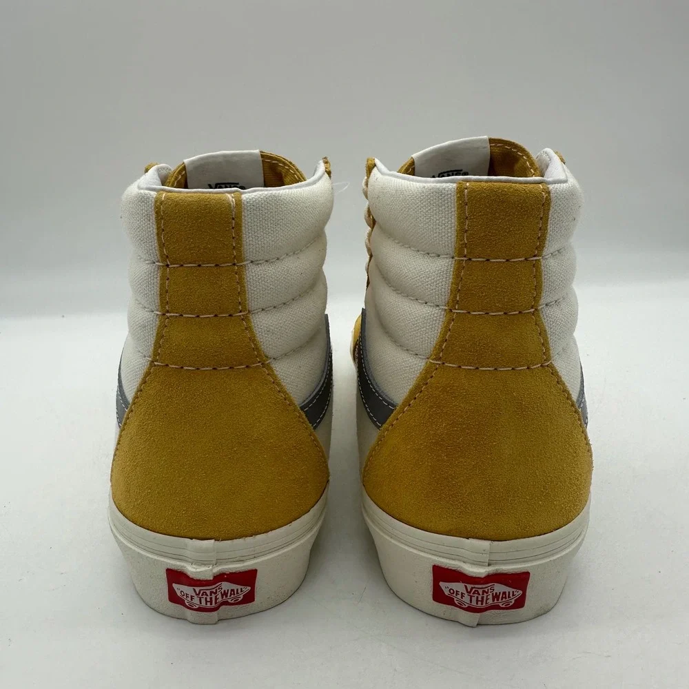 Vans 721454 Mens 9 Women 10.5 Sk8-Hi 'Honey Gold Marshmallow' VN0A4BV622L Shoes